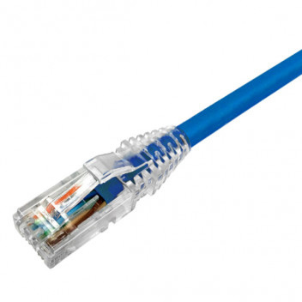 Datanet CAT6 BC Patch Lead 50U 3M Blue Cable