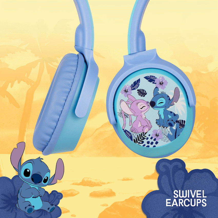 Disney Stitch Bluetooth Wireless Stereo Headphones - Guards On Duty Shop & Security Guards