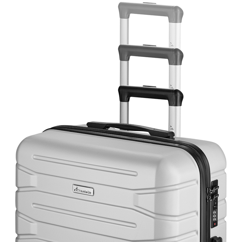 Travelwize Cabana ABS 4-Wheel Spinner 65cm Luggage - Platinum