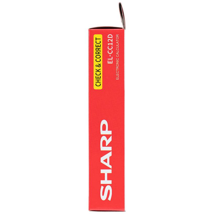 Sharp EL-CC12D Desk Calculator - CheckCorrect Tax - Guards On Duty Shop & Security Guards