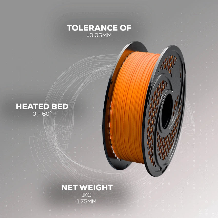 SA Filament PLA Hyper Filament 1kg - Orange