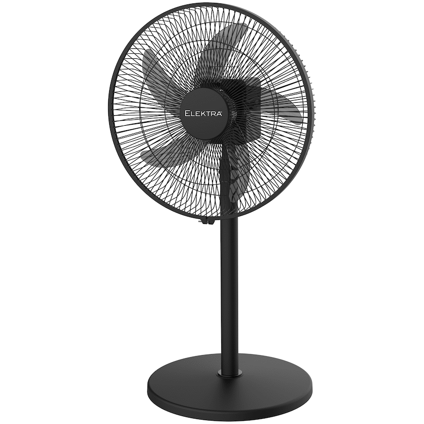 Elektra Rechargeable Stand Fan - Guards On Duty Shop & Security Guards