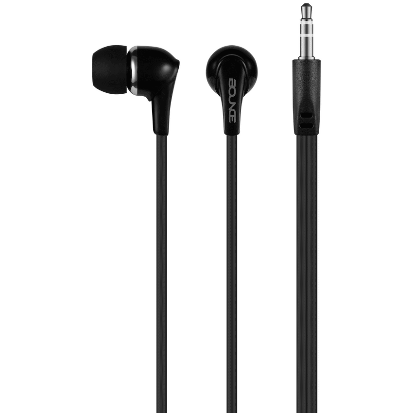 Bounce Hustle Earphones - Black