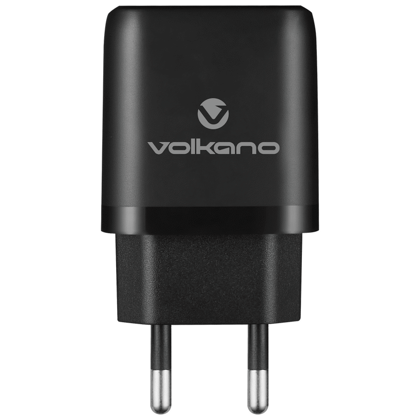 Volkano Volt-C Series Dual USB and USB-C Wall Charger with USB to USB-C Cable Included