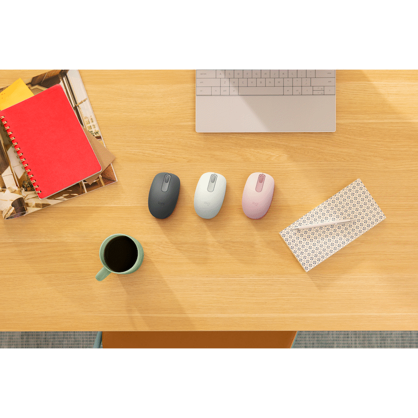 Logitech(R) M196 Bluetooth Mouse - Rose - BT