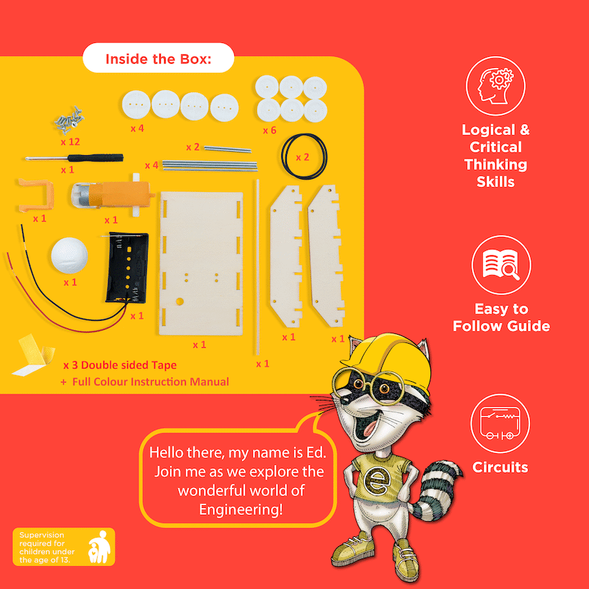 EduMatic - Build a Tank with This Easy to Use Tank Kit - Guards On Duty Shop & Security Guards