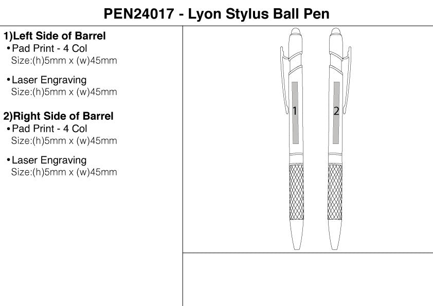 Lyon Stylus Ball Pen