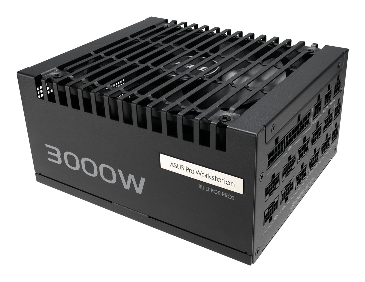 'ASUS PSU/3000W/Fully modular/80 Plus Platinum/10 years warranty.