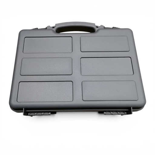 Nuprol Essential Pistol Case IP65 Grey - Pick & Pluck Foam Protective Airsoft Gun Case