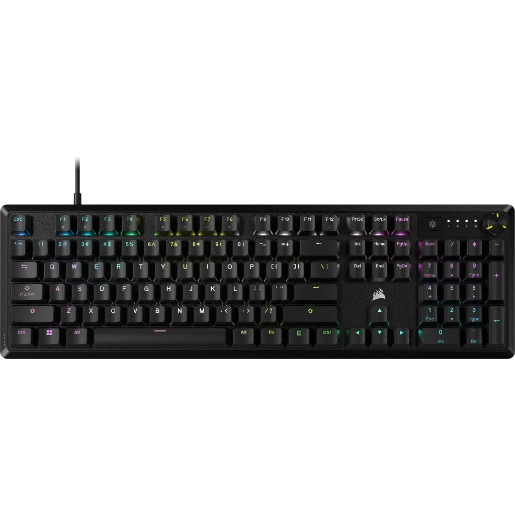 Corsair K70 CORE RGB Mechanical Gaming Keyboard - CORSAIR Red Linear Switches