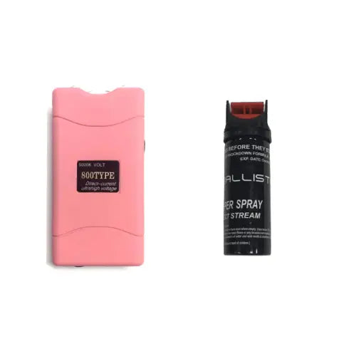 Stun Gun and Pepper Spray 40ml Combo