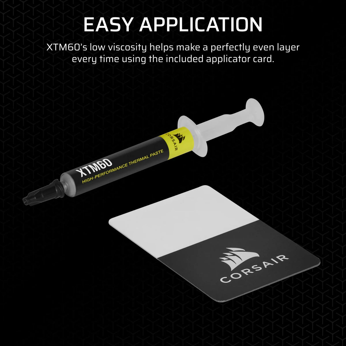 Corsair XTM60 High Performance Thermal Paste; 3g