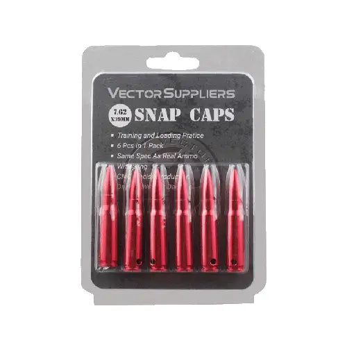 Vector Optics - 7.62x39mm Snap Cap 6 in 1 Pak - SCSC-02