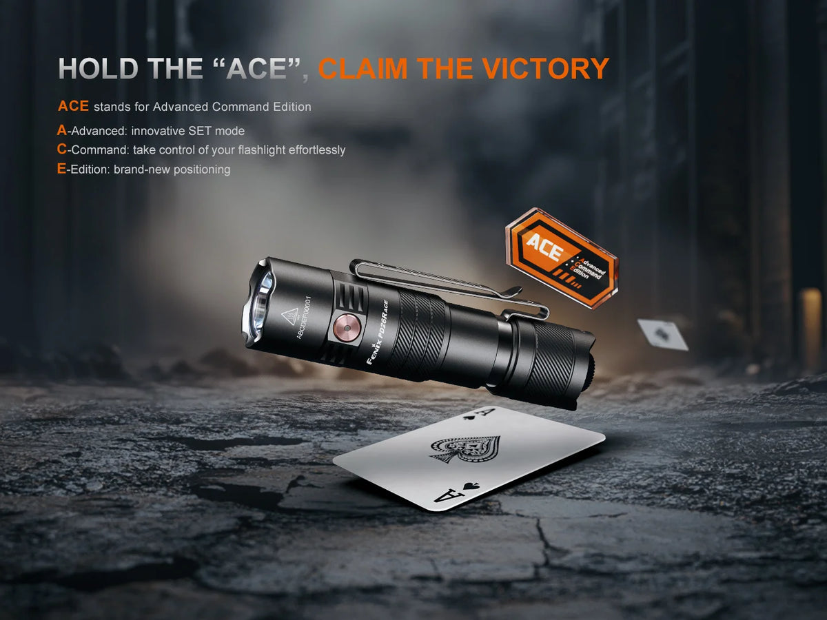Fenix PD26R Ace Rechargeable Tactical Flashlight