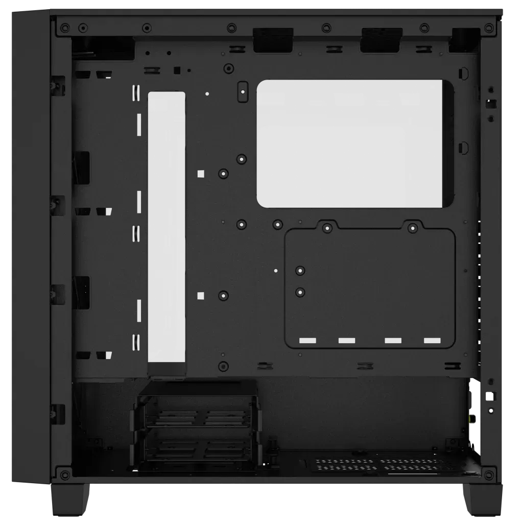 3000D RGB AIRFLOW Black Mid-Tower PC Case; 2x 3.5'' |  2x 2.5'' Drive Bays; Up to 360mm Radiator compatible; 3x 120mm fan incl
