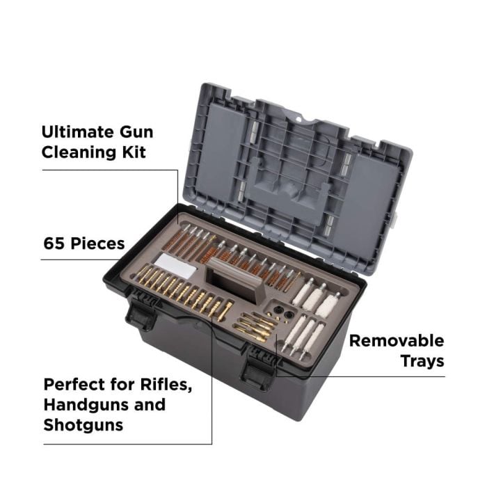 ALLEN ULTIMATE GUN CLEANING KIT 65PC ALLEN ULTIMATE GUN CLEANING KIT 65PC