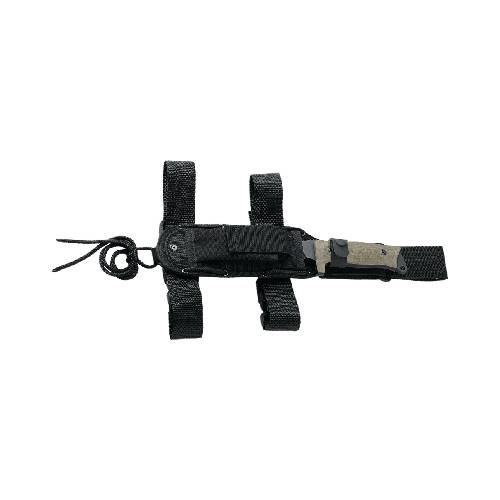 FOX Combat Jungle Fixed N690 Black Idroglider Blade 3D - FX-133 MGT