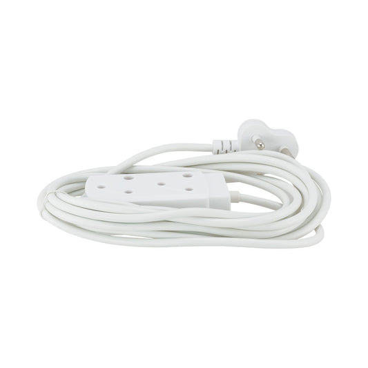 10m Extension Cord 10a Janus Coupler White - Guards On Duty Shop & Security Guards