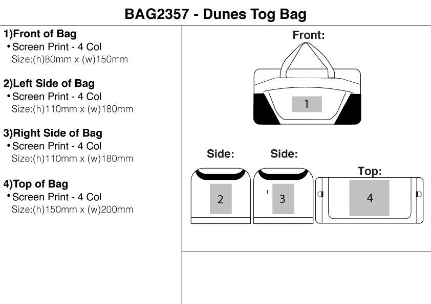 Dunes Tog Bag