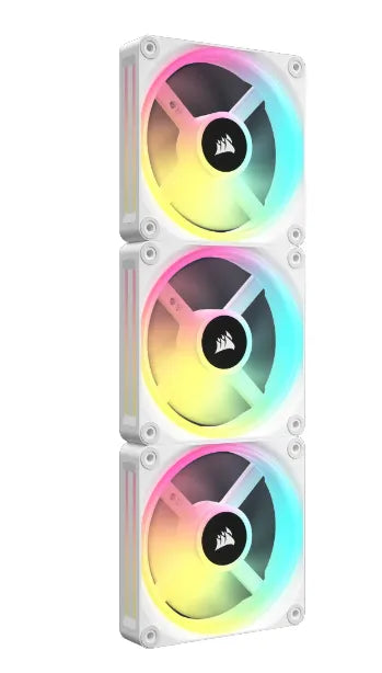 Corsair iCUE LINK QX120 RGB 120mm PWM Fans Starter Kit - White