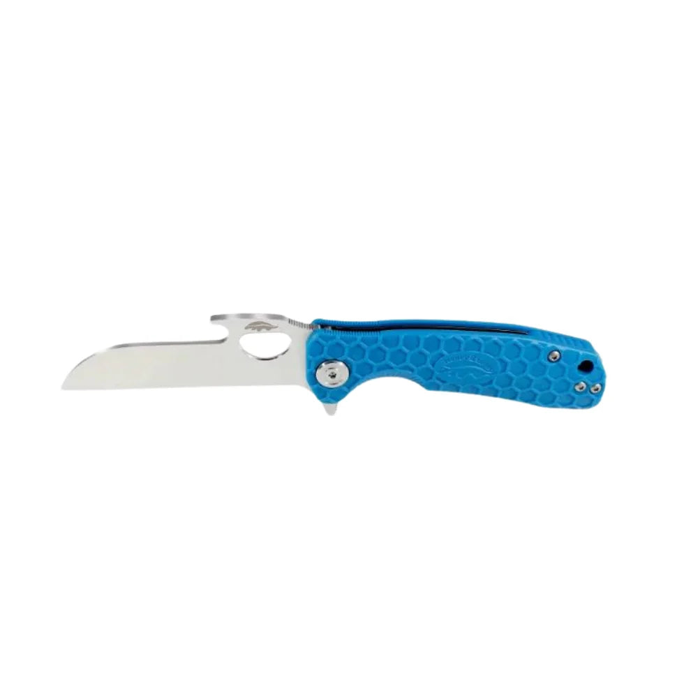 Honey Badger Tong 8Cr13MoV - Small - Blue