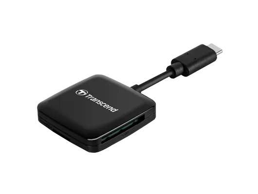 Transcend USB 3.2 Gen1 Type C ( 5 Gbps) SD & MicroSD Card Reader