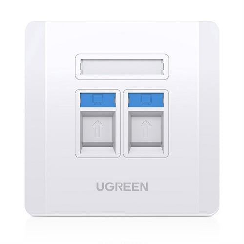 Ugreen Dual Wall Socket Internet Lan And Telephone