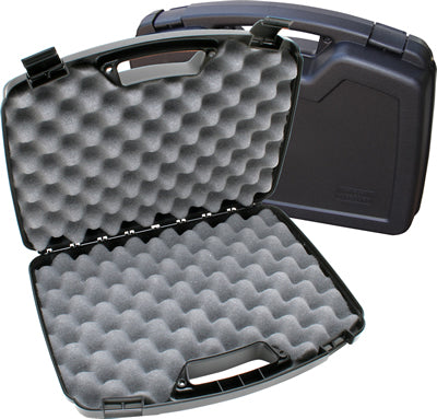 MTM HANDGUN CASE 2 GUN (UP TO 8.5) BLCK — MTM-809-40