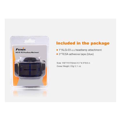 Fenix ALG-03 V2.0 Helmet Headlamp Attachment