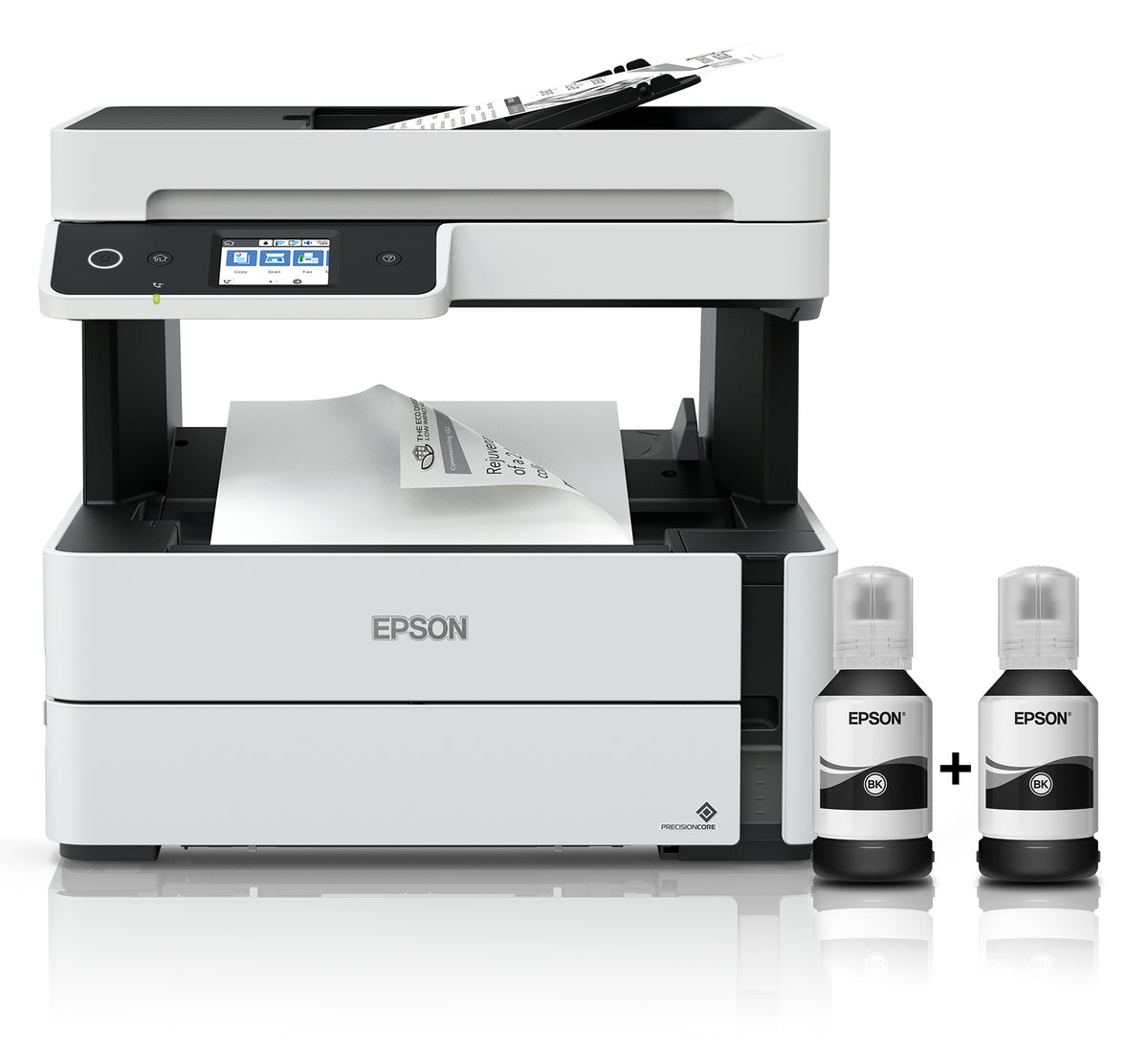 Epson EcoTank M3170 - Office Workgroup 4in1; A4 Mono;39PPM;Duplex Flatbed Scan; Ethernet; Wi-Fi; Wi-Fi Direct; Warranty 1 Year