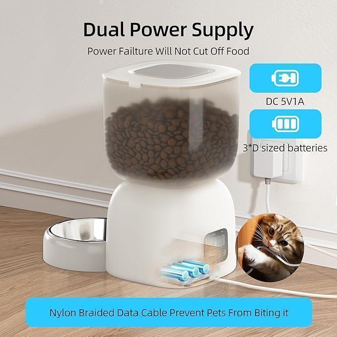 BNETA Automatic Smart Wi-Fi Pet Feeder F14-W Guards On Duty Security