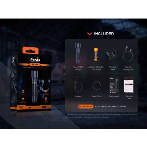 Fenix WF26R LED Flashlight