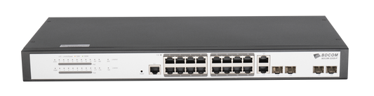 BDCOM 16 Port Gigabit PoE Switch