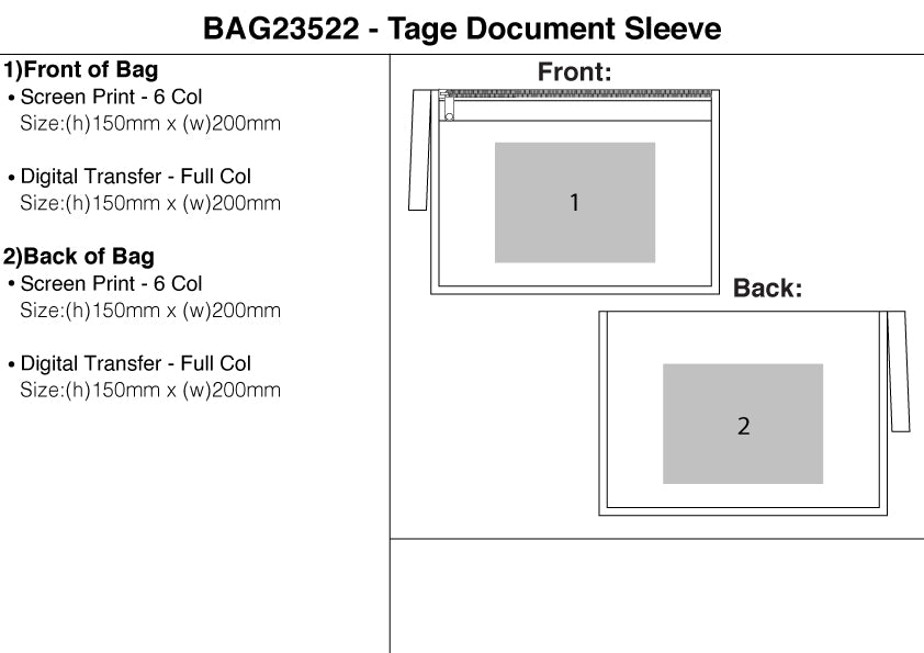 Tage Document Sleeve