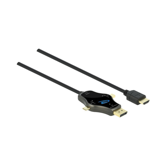 Delock 1.75m Type-c, Dp or Mini Dp to Hdmi (85974) — Delock | Guards on Duty Shop