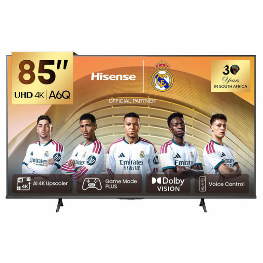 HISENSE LEDN85A6Q 85 inch UHD 4K VIDAA Smart TV | Game Mode PLUS 60hz