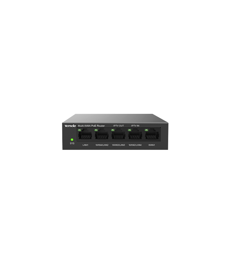 TENDA 5 Port Gigabit Ethernet PoE Router