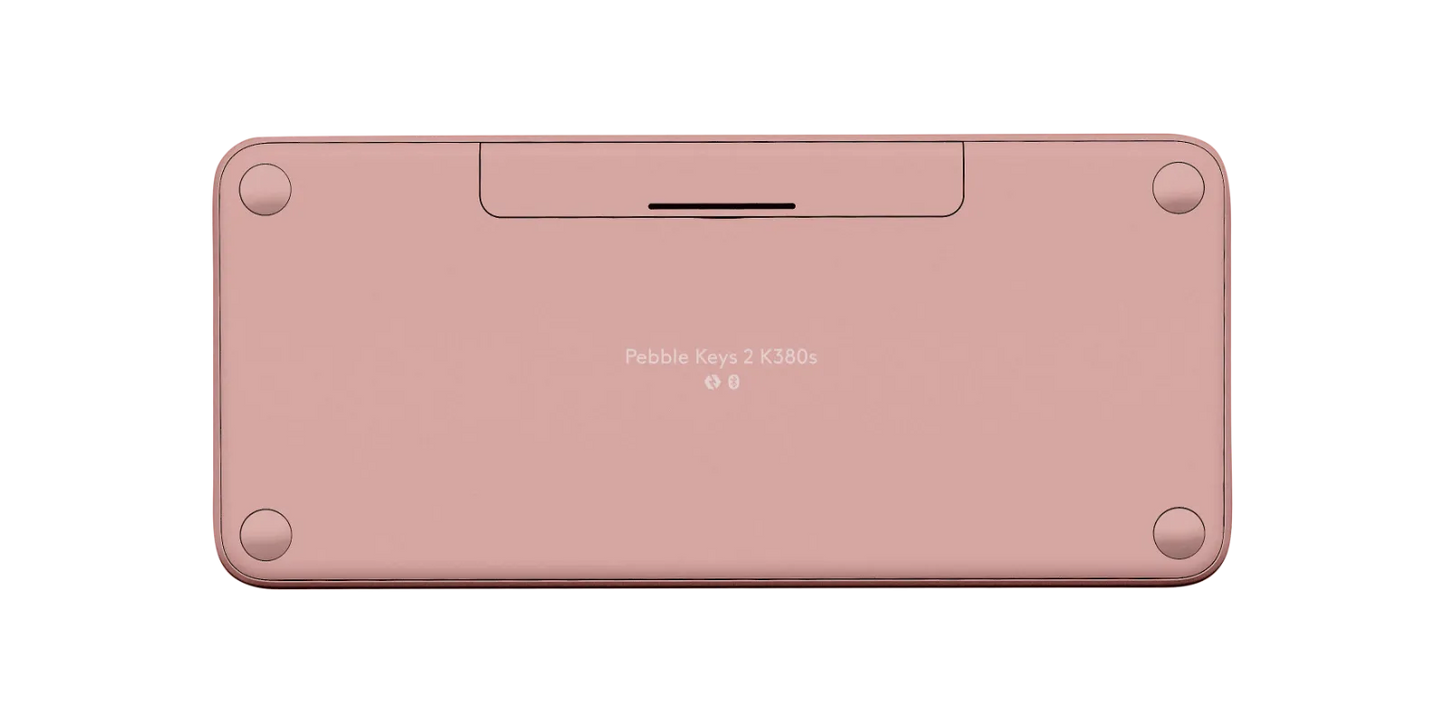 Logitech(R) Pebble Wireless Keys 2 K380s - Tonal Rose - Guards On Duty Shop & Security Guards