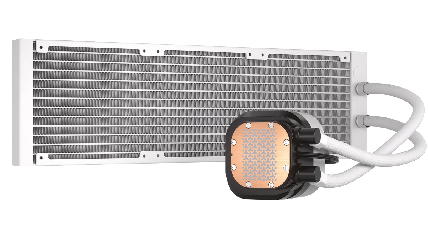 Corsair NAUTILUS 360 ARGB White; 360mm Radiator; Liquid CPU Cooler; Intel® LGA 1851/1700; AMD® AM5/AM4