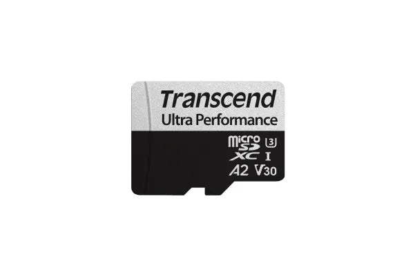 TRANSCEND 340S 128GB ULTRA PERFROMANCE MICRO SD UHS-I U3 V30 A2 CLASS10 - READ 160 MB/S - WRITE 90MB/S - WITH SD ADPTOR