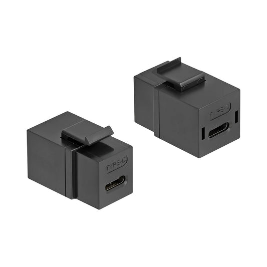 Delock 87950 Keystone Module Usb2.0 Type-c™ Female – Female — Delock | Guards on Duty Shop