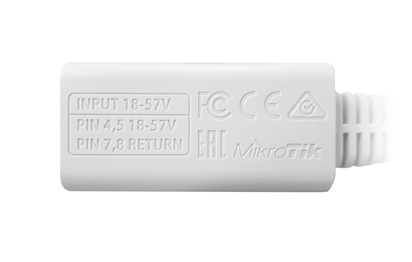 MikroTik Passive Gigabit PoE injector