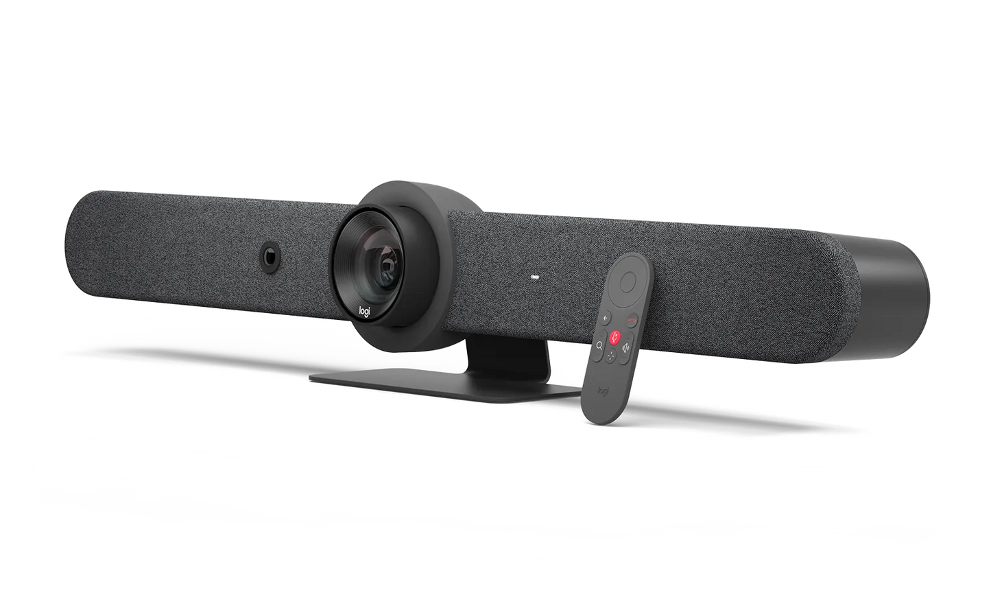 Logitech Rally Bar All-in-one Video Bar for Medium to Large Rooms - Graphite