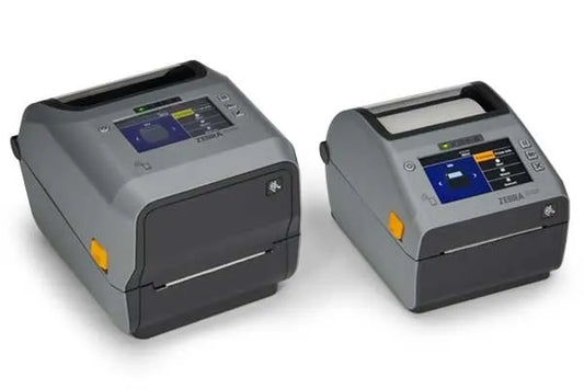 Zebra Thermal Transfer Printer (74/300M) ZD621; Color Touch LCD; 203 dpi; USB; USB Host; Ethernet; Serial; BTLE5; EU and UK Cord