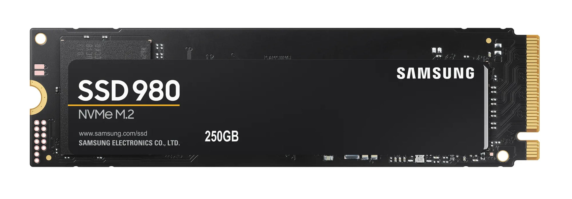 SAMSUNG 980 250GB NVME SSD - READ SPEED UP TO 2900MB/S, WRITE SPEED TO UP 1300MB/S, RANDOM READ UP TO 230000 IOPS, RANDOM WRITE UP TO 320000 IOPS;PCIE 3.0 X4, NVME 1.4; V-NAND 3BIT MLC; PABLO CONTROLLER; HMB (HOST MEMORY BUFFER) 5 YEAR CARRY-IN WARRANTY O - Guards On Duty Shop & Security Guards