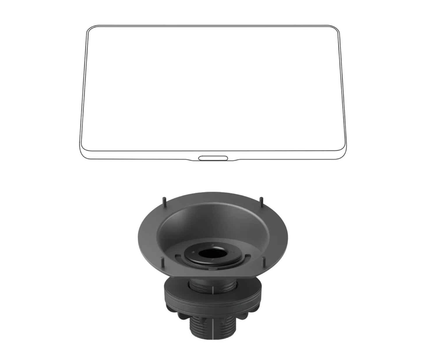 Logitech Tap Riser Mount - Graphite