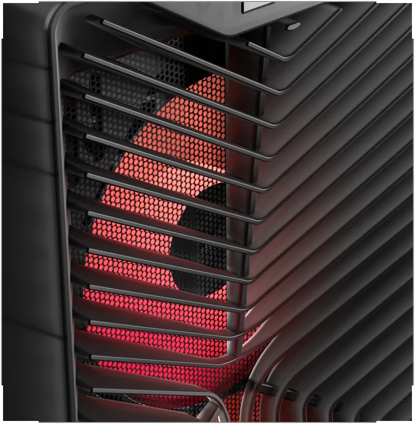 3200D RS ARGB Mid-Tower PC Case; 3x RS120 ARGB fans incl - Smoke.