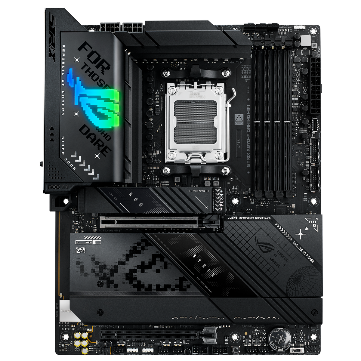 ASUS Motherboard/ATX/7/8/9000/4xDIMM/Max 256GB/DDR5/1xDP/1xHDMI/2xUSB4/4xM.2/2xSATA/1xPCIe5x16/1xPCIe4x16/RAID/WIFI7