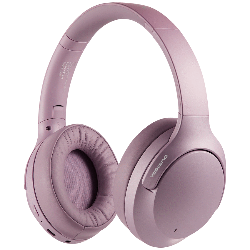 Volkano Odyssey ANC Bluetooth Wireless Headphone - Rose Gold