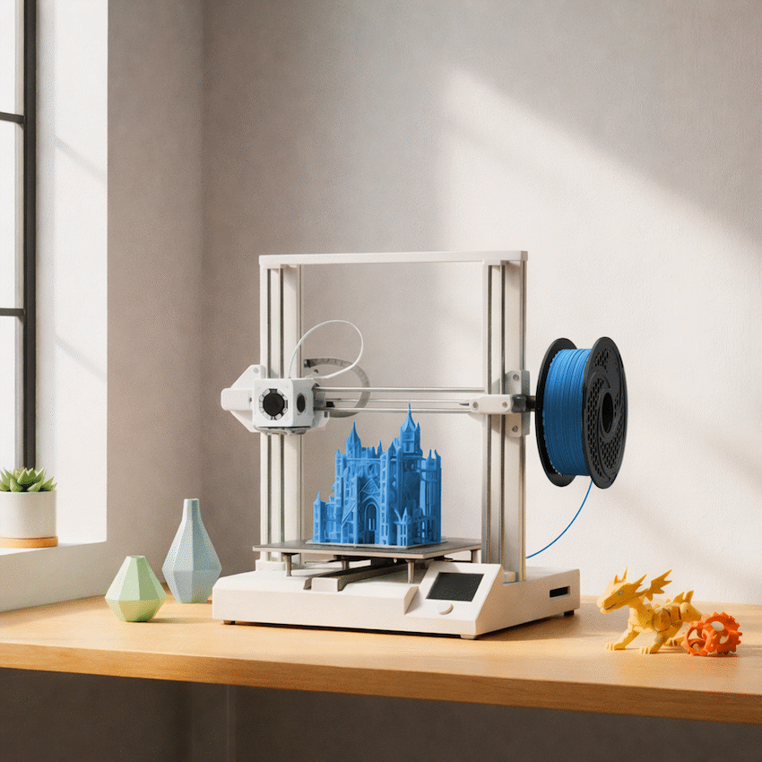 SA Filament Silk PLA Plus Filament 1kg - Steel Blue